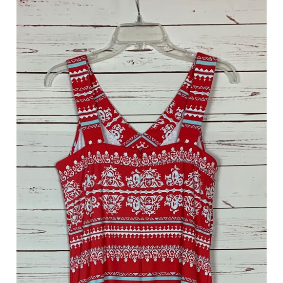 J. McLaughlin Women's M Medium Pink Sleeveless Stretch Catalina Cloth Dress - Picture 10 of 11